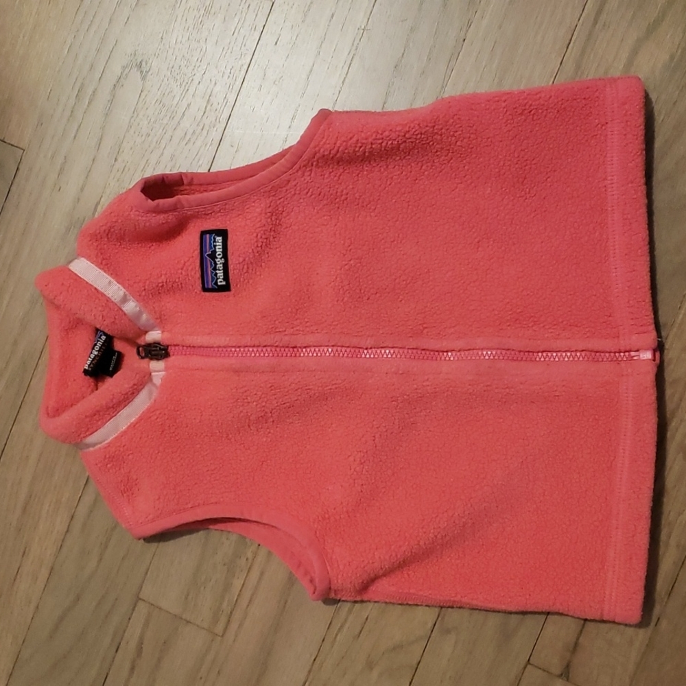 Patagonia fleece toddler vest